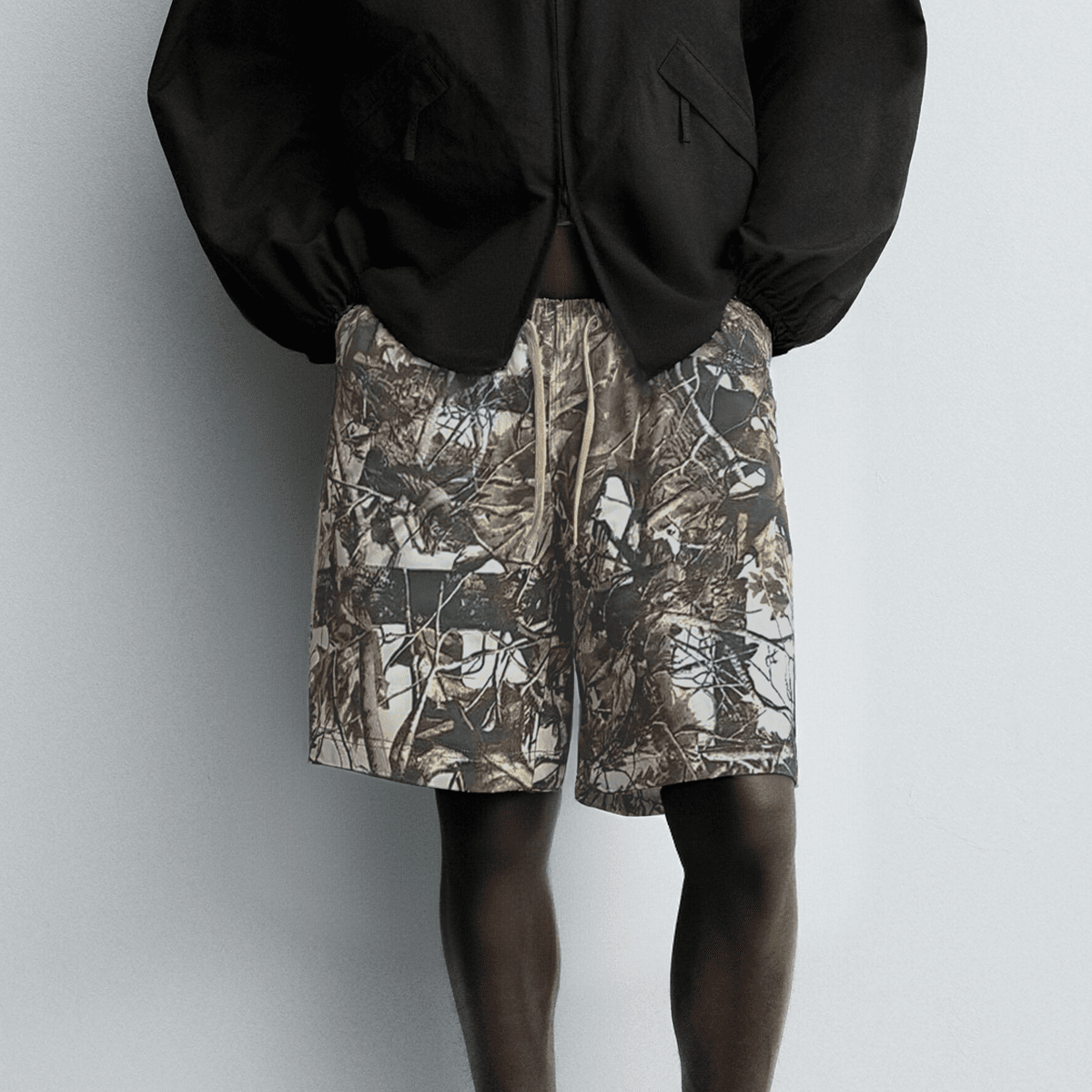 Good Star Realtree French Terry Camo Shorts (400GSM)