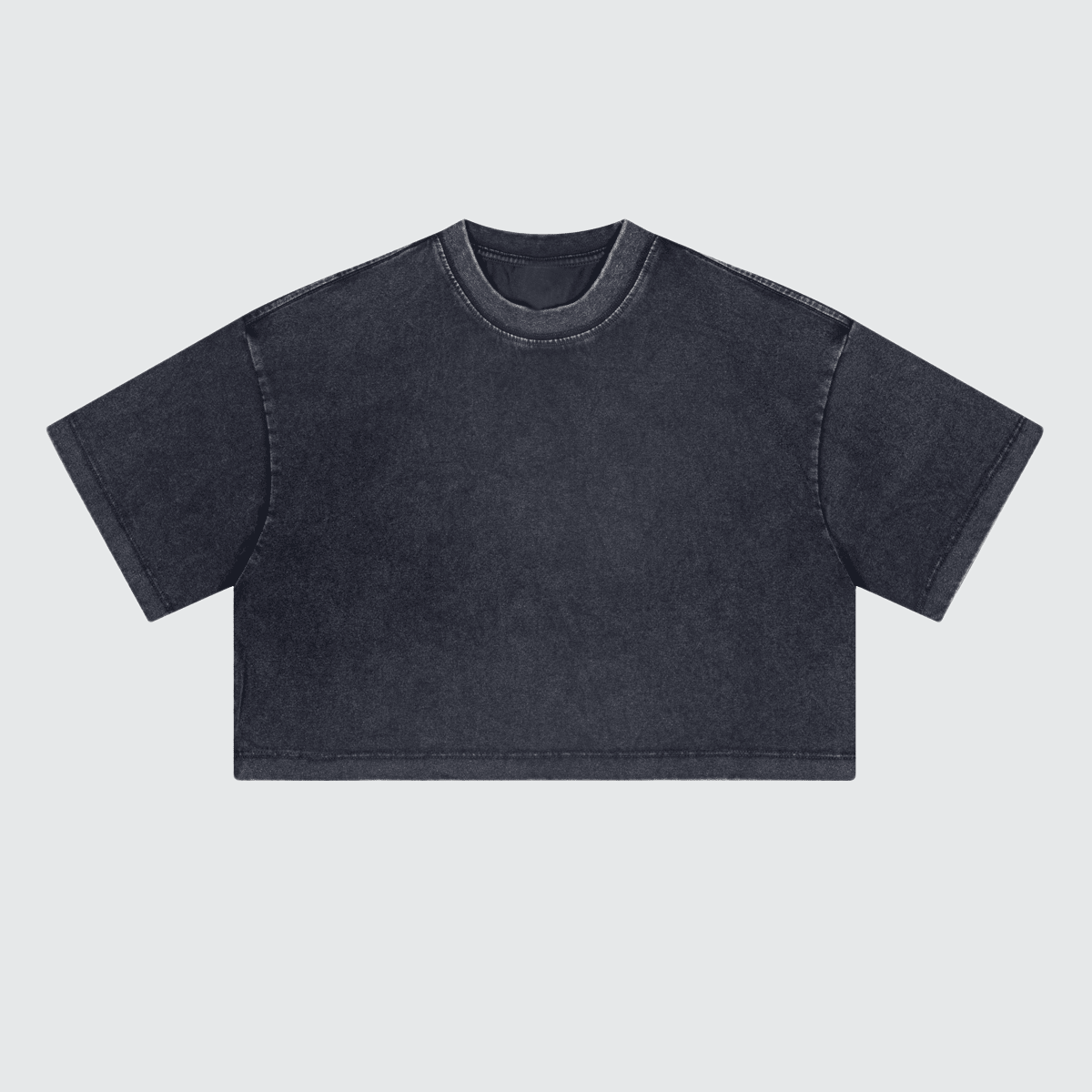Good Star Washed Loose-Fit Crop Top (230GSM) Women's