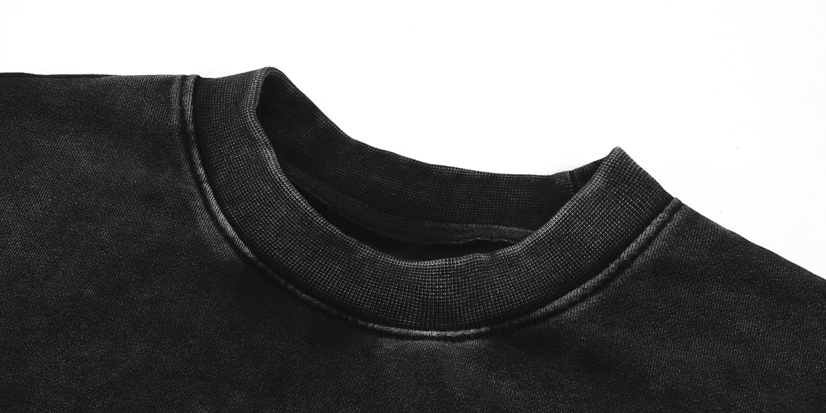 Good Heat Distressed Cropped Crewneck (380GSM)
