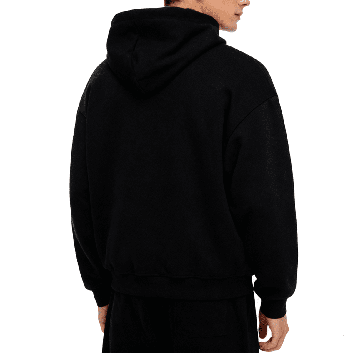 Stone Unicorn Cropped Oversized Zip-Up Hoodie (460GSM)