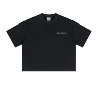 Peaceofmind Heavyweight Oversized Cropped T-Shirt(230GSM)