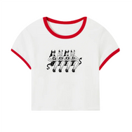 "Good" Girls Ribbed Baby Tee (200GSM)