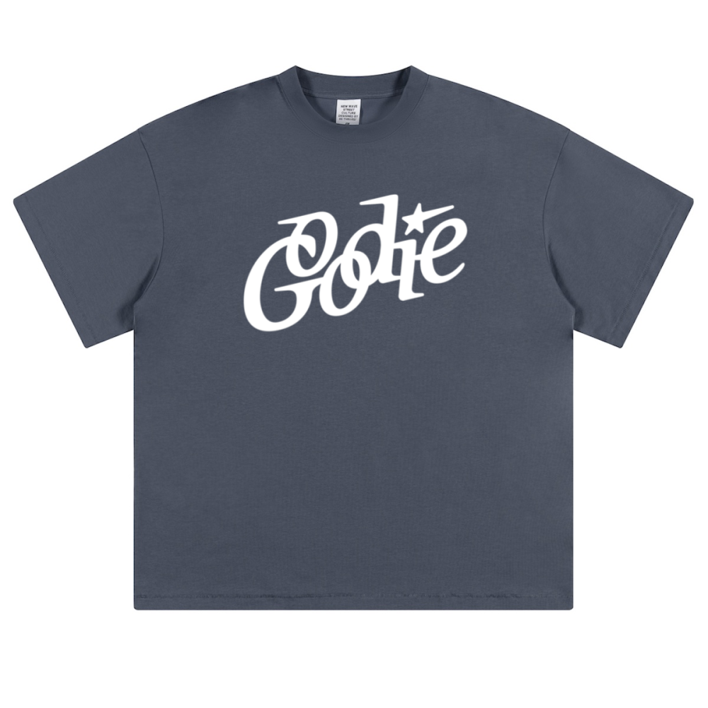 GOOD STAR LOGO TEE Unisex Heavyweight Loose T-shirt(230GSM)