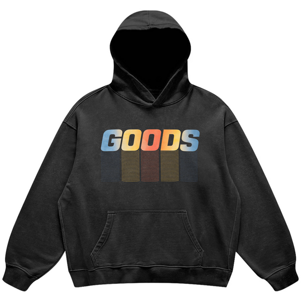 Good Heat Super Heavyweight Oversized Retro Hoodie(440GSM)