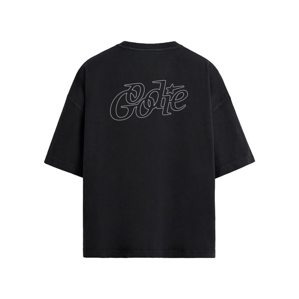 Good Star Outlined Oversized Tee (235GSM)