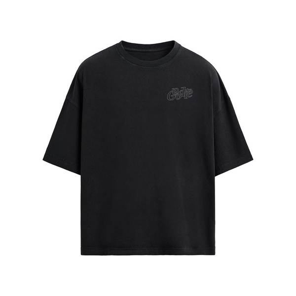 Good Star Outlined Oversized Tee (235GSM)