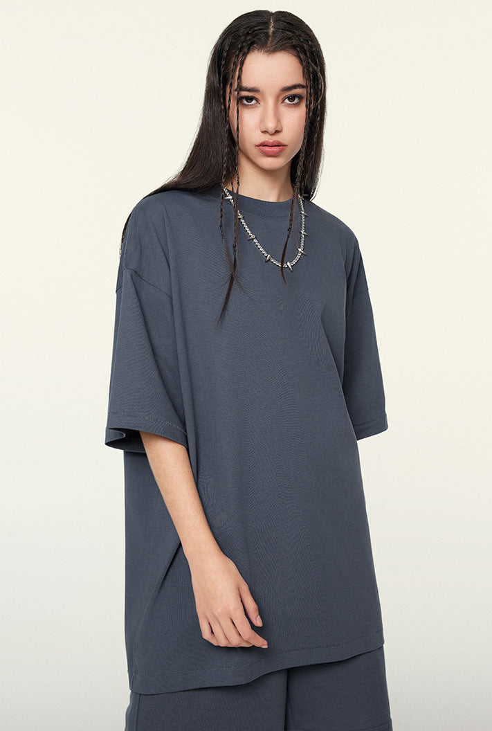 GOOD STAR LOGO TEE Unisex Heavyweight Loose T-shirt(230GSM)