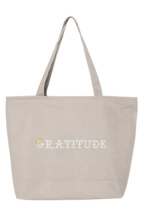 Gratitude 25L Zippered Tote