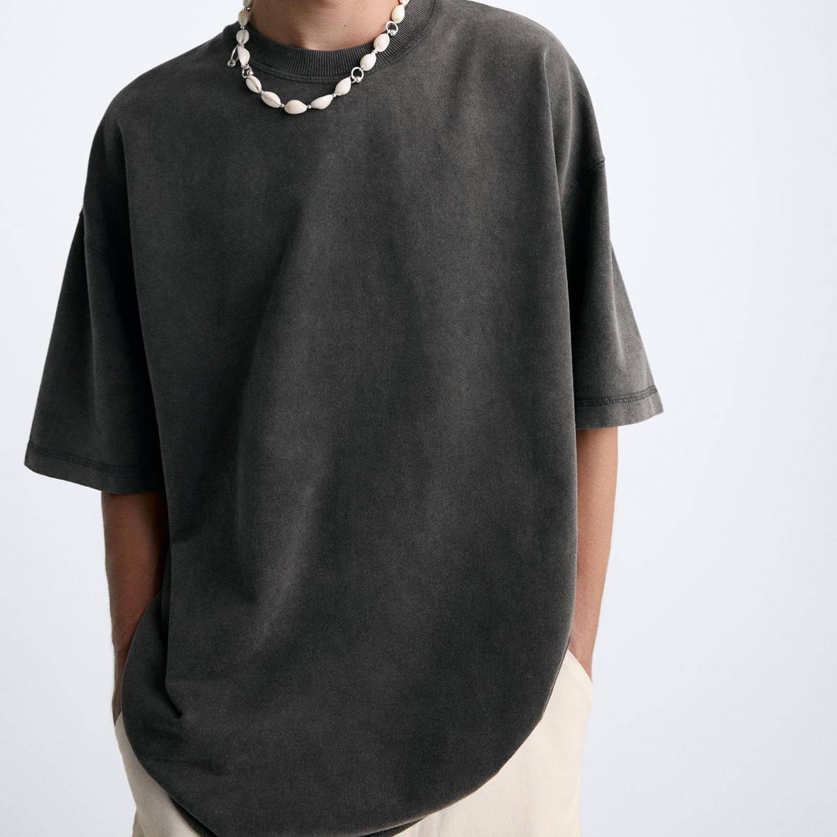Good Heat Heavyweight Washed Oversized Tee (285GSM)