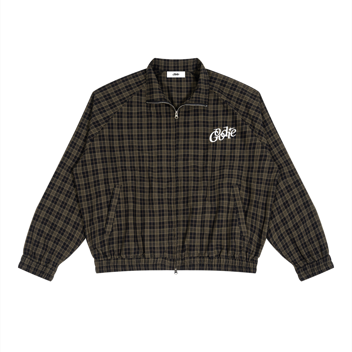 Good Star Plaid Full-Zip Track Jacket