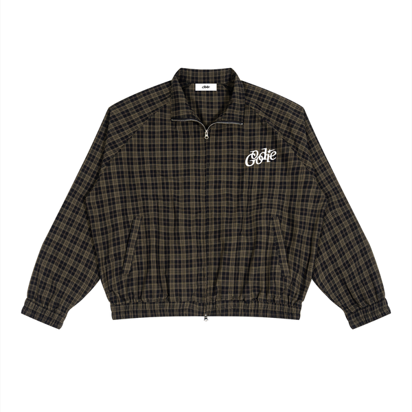 Good Star Plaid Full-Zip Track Jacket