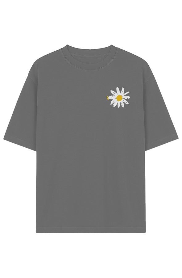 Good Flower Oversized Drop Shoulder Tee