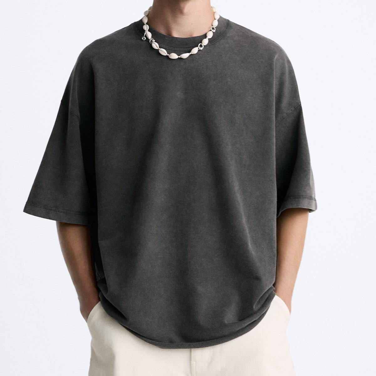 Good Heat Heavyweight Washed Oversized Tee (285GSM)