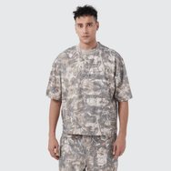 Basic Heavyweight Cropped Camo Tee (270GSM)