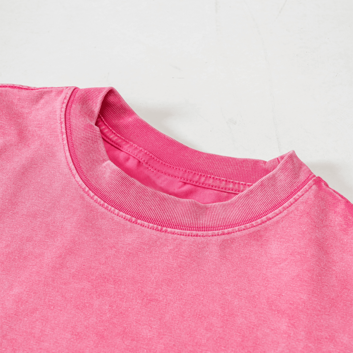 Good Star Washed Loose-Fit Crop Top (230GSM) Women's