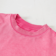 Good Star Washed Loose-Fit Crop Top (230GSM) Women's