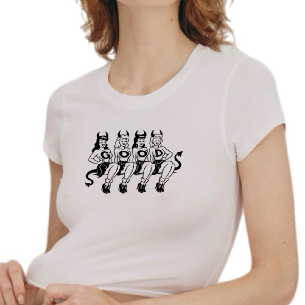"Good" Girls Baby Tee(200GSM)