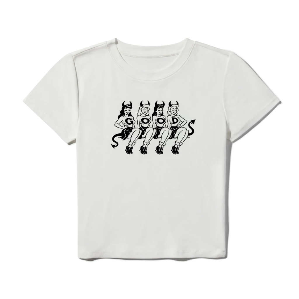 "Good" Girls Baby Tee(200GSM)