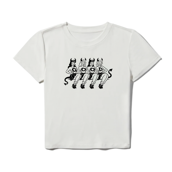 "Good" Girls Baby Tee(200GSM)