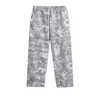 Basic French Terry Camo Open-Hem Sweatpants (400GSM)