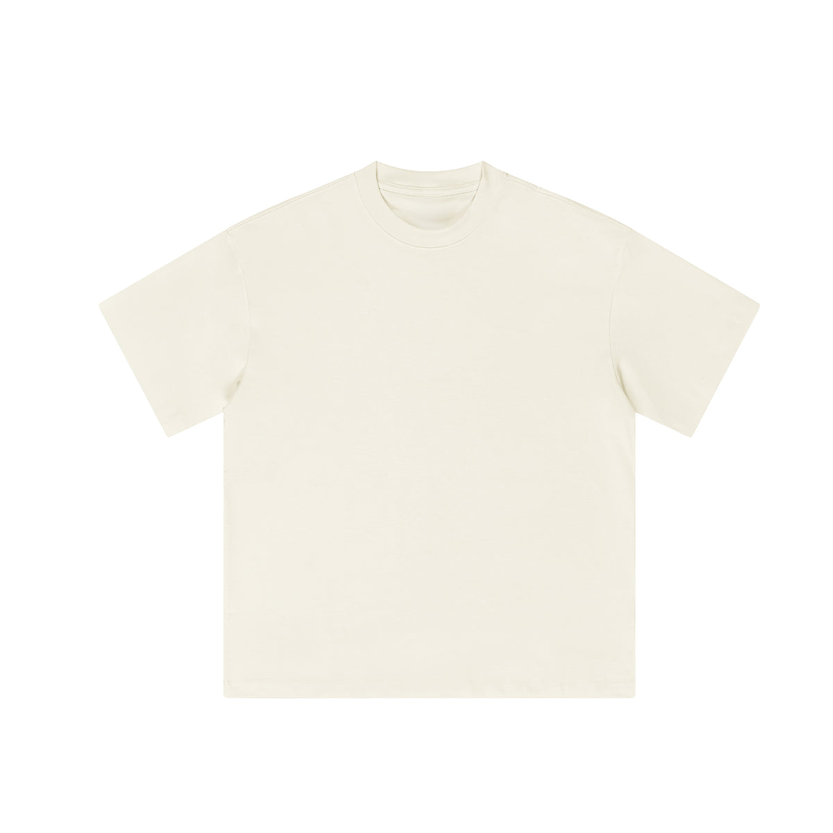 Basic Heavyweight Cropped Loose T-Shirt (280GSM)