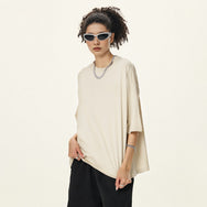 Basic Heavyweight Cropped Loose T-Shirt (280GSM)