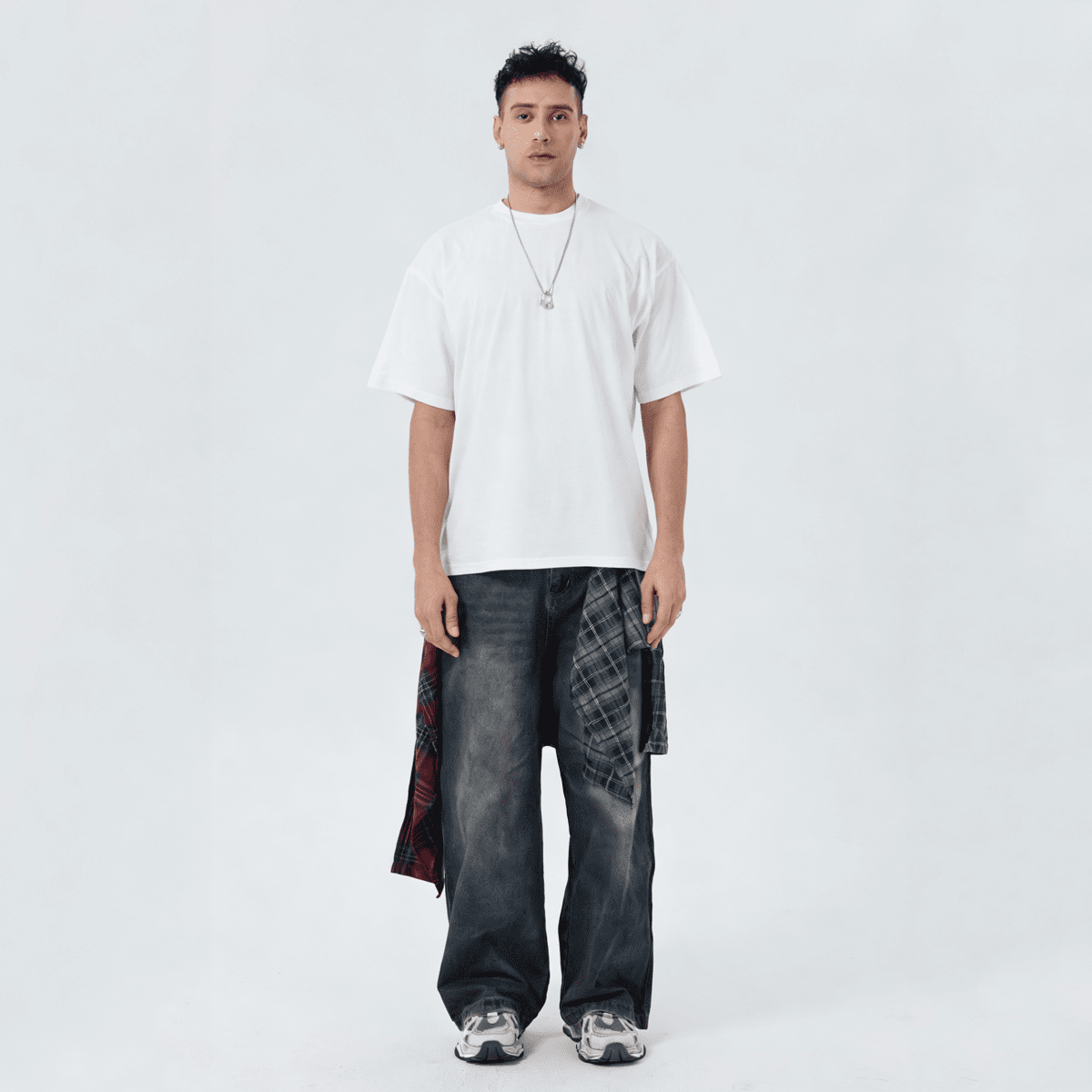 Stone Unicorn Cropped Loose Tee (280GSM)