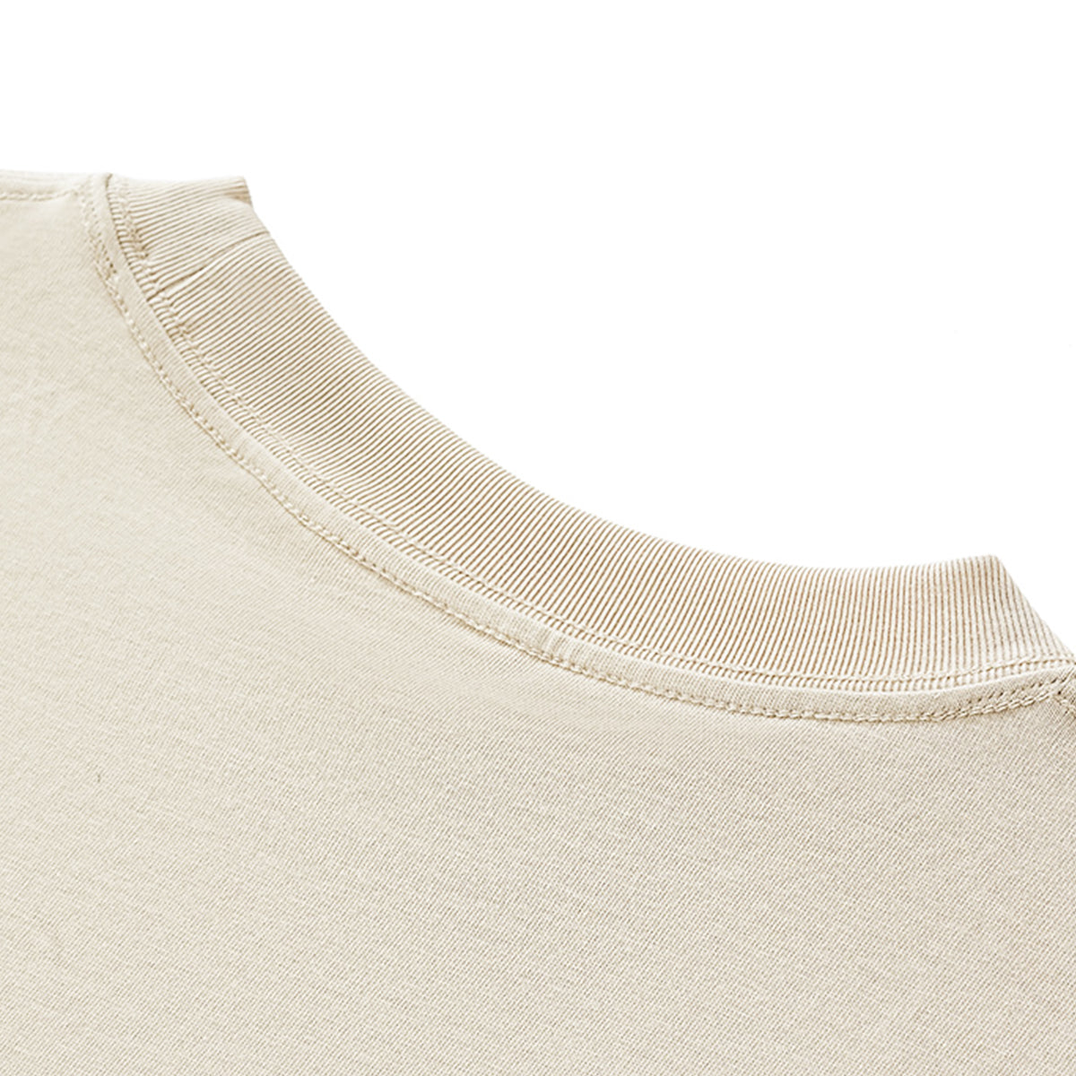 Basic Heavyweight Cropped Loose T-Shirt (280GSM)
