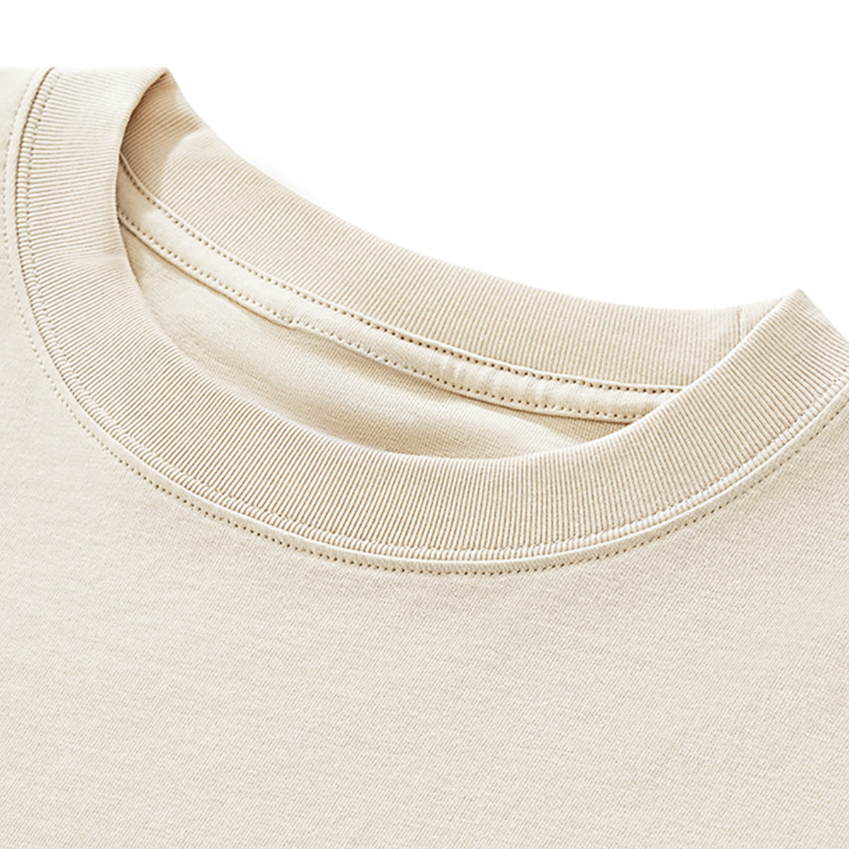 Basic Heavyweight Cropped Loose T-Shirt (280GSM)