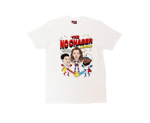 NO CHASER LEAGUE TEE