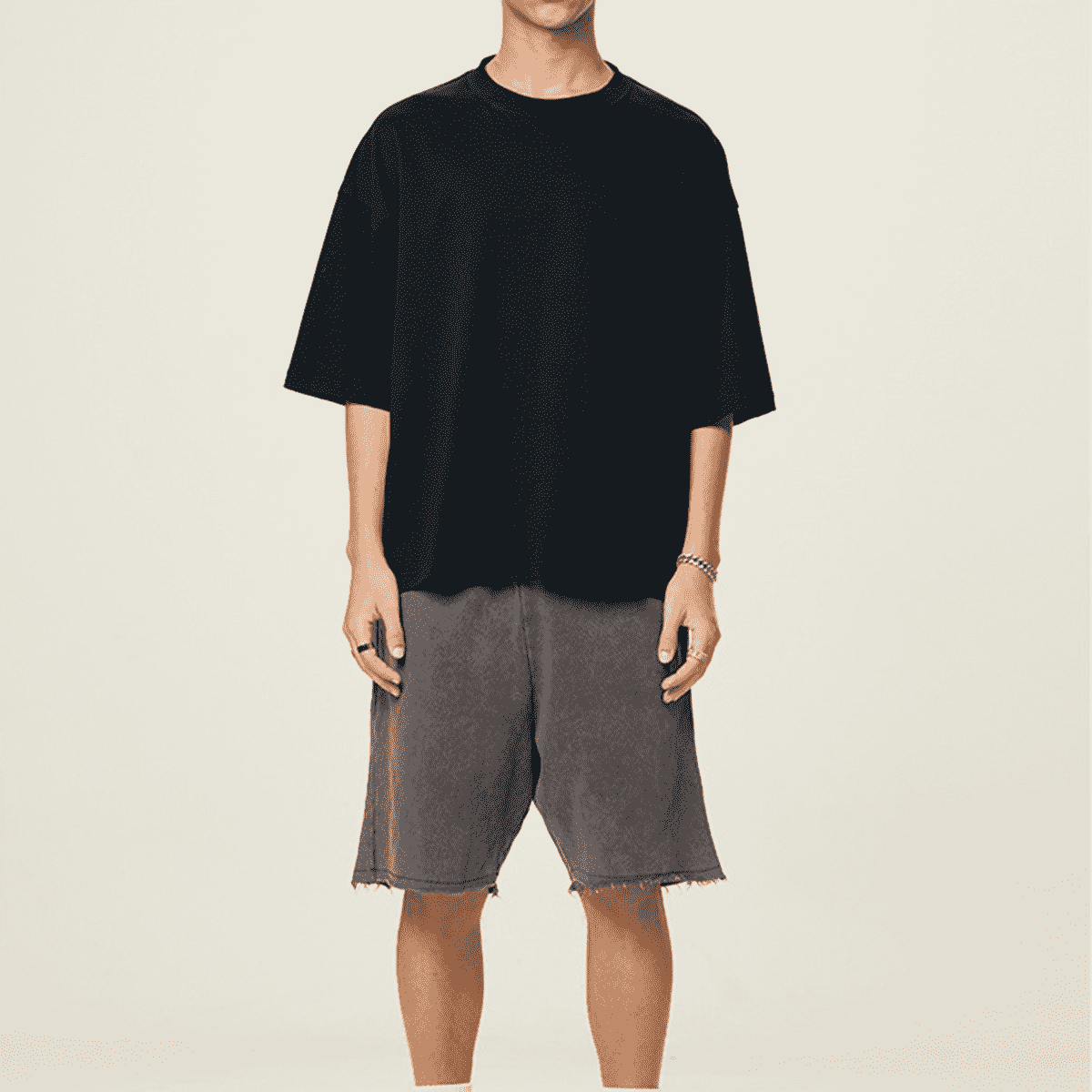 Goodie Rover Heavyweight Cropped Loose Tee (280GSM)