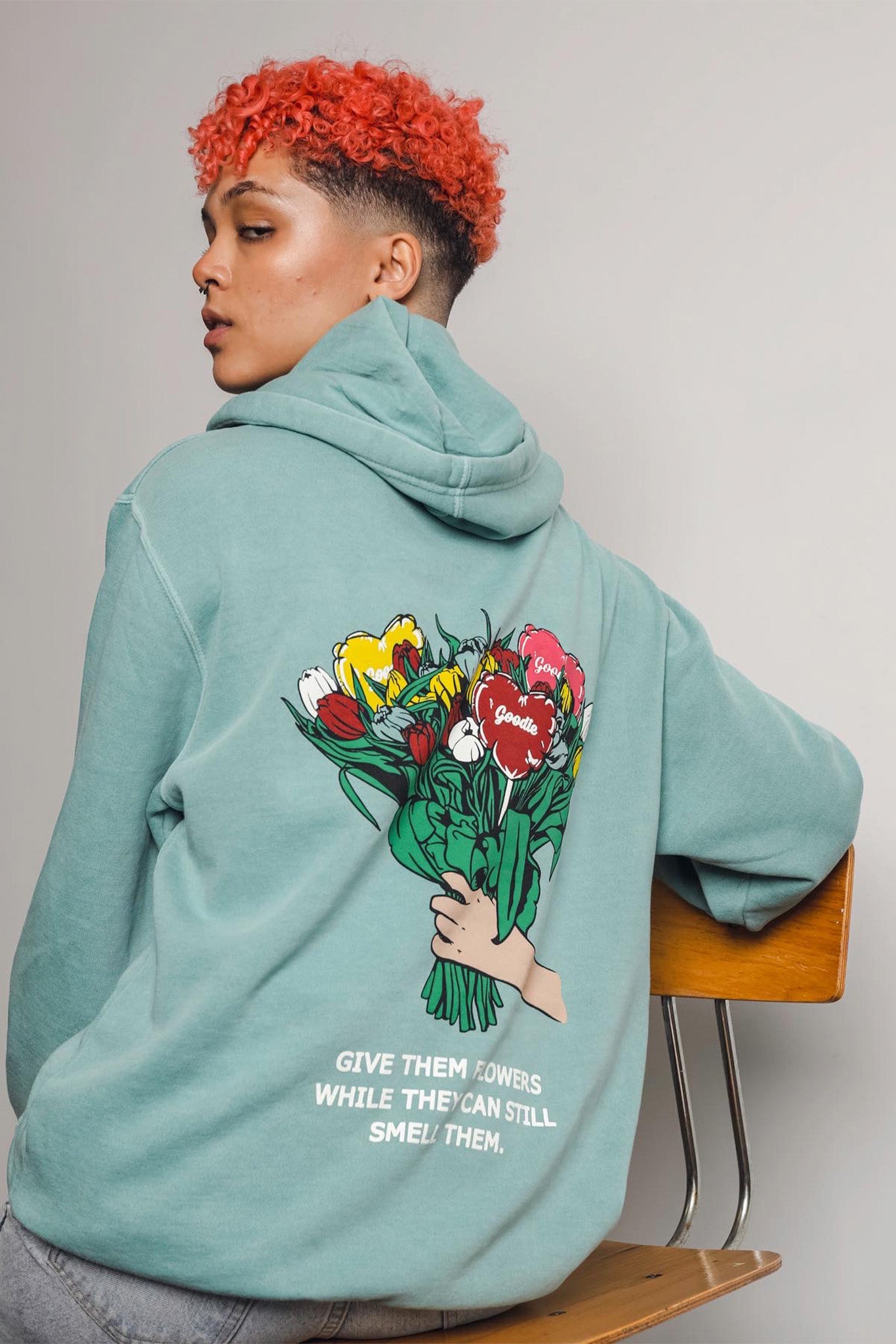 GIVE EM FLOWERS OG HOODIE PRE ORDER Goodie