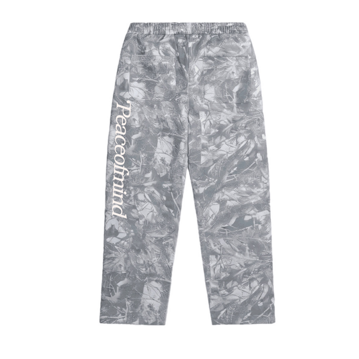 peaceofmind Camo Open-Hem Sweatpants (400GSM)