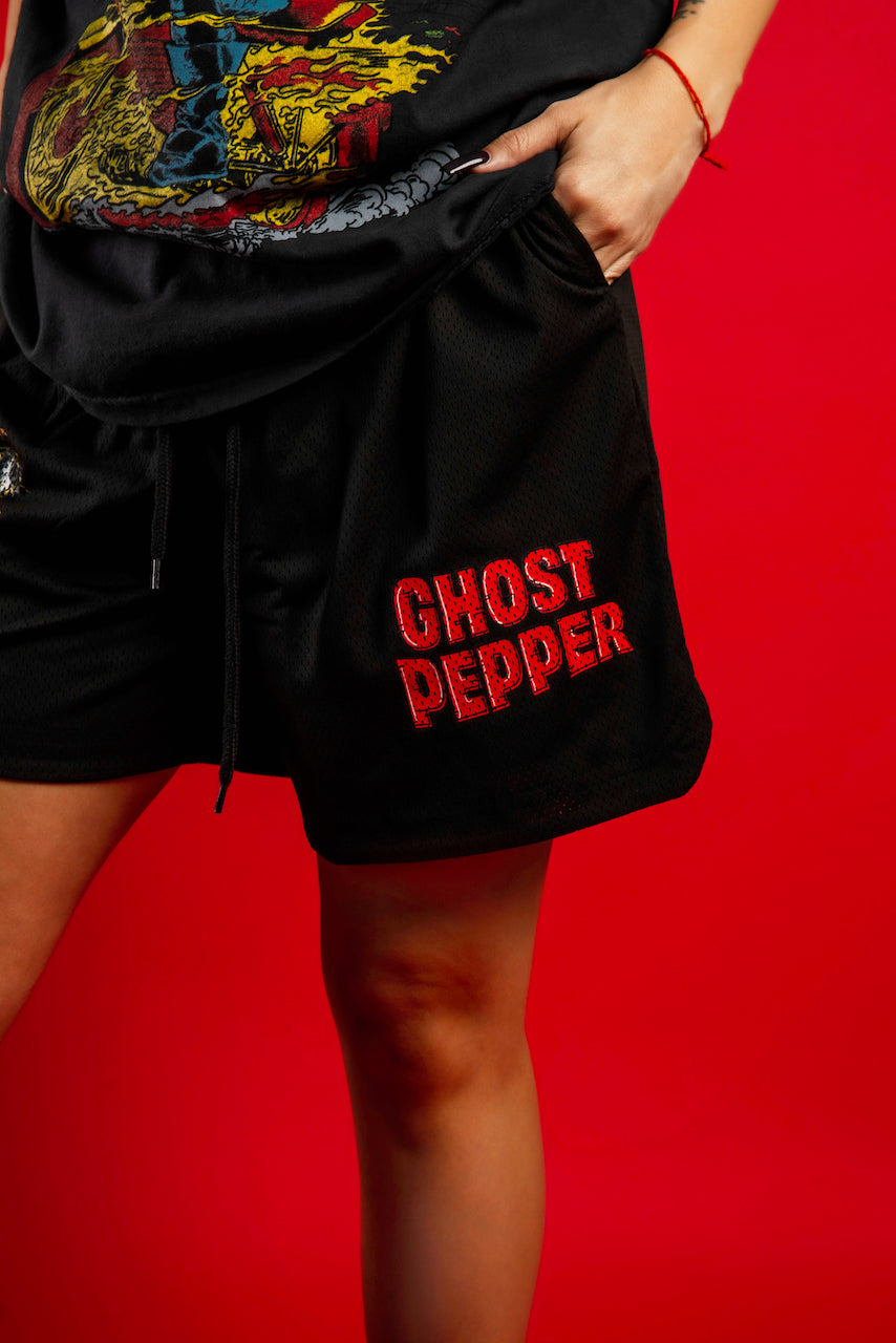GHOST PEPPER MESH SHORTS